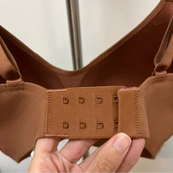 Nike Alate Minimalist Light Support Brown Padded Sports Bra XS Cup F-G Dri-FIT - Picture 7 of 13